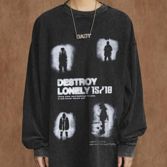 Fashion women's printed sweatshirt - Picture 1 of 4